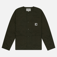 Женская куртка лайнер Carhartt WIP W Skyler Liner, цвет оливковый