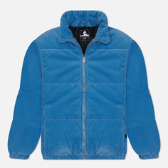 Мужской пуховик Edwin Attakai Puffa Corduroy 8 Wales, цвет голубой