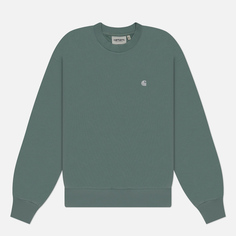 Женская толстовка Carhartt WIP W Casey, цвет зелёный
