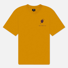 Мужская футболка Edwin Apple 666, цвет жёлтый, размер M