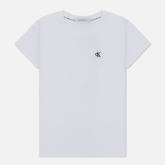 Женская футболка Calvin Klein Jeans Slim Organic Cotton, цвет белый