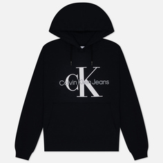 Женская толстовка Calvin Klein Jeans Monogram Hoodie, цвет чёрный