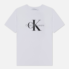 Женская футболка Calvin Klein Jeans Monogram, цвет белый