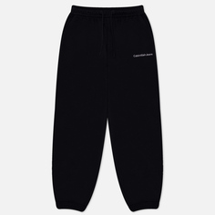 Мужские брюки Calvin Klein Jeans Institutional Relaxed Joggers, цвет чёрный