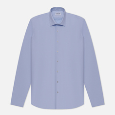 Мужская рубашка Calvin Klein Jeans Twill Easy Care Fitted, цвет голубой