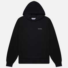 Мужская толстовка Calvin Klein Jeans Micro Logo Repreve Hoodie, цвет чёрный