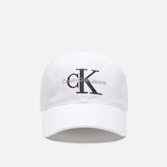 Кепка Calvin Klein Jeans Twill Monogram, цвет белый