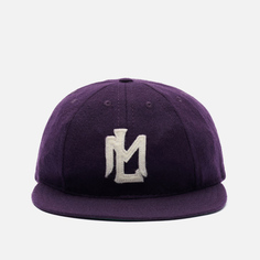 Кепка Ebbets Field Flannels Mi-Tee Monarchs 1935 Vintage 8 Panel, цвет фиолетовый