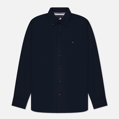 Мужская рубашка Tommy Hilfiger Core Flex Poplin Regular Fit, цвет голубой, размер S