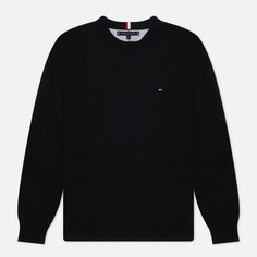 Мужской свитер Tommy Hilfiger 1985 Crew Neck, цвет чёрный