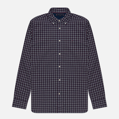 Мужская рубашка Tommy Hilfiger Soft Flex Mini Tartan Regular Fit, цвет синий