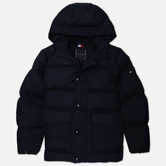 Мужской пуховик Tommy Hilfiger Classic Down Hooded, цвет синий, размер L