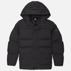 Мужской пуховик Tommy Hilfiger Classic Down Hooded, цвет серый, размер L