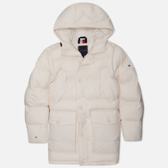 Мужской пуховик Tommy Hilfiger Classic Essential Rockie, цвет белый, размер XXL