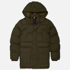 Мужской пуховик Tommy Hilfiger Classic Essential Rockie, цвет оливковый