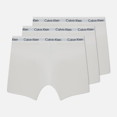 Комплект мужских трусов Calvin Klein Underwear 3-Pack Boxer Brief, цвет белый