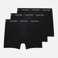 Комплект мужских трусов Calvin Klein Underwear 3-Pack Boxer Brief, цвет чёрный