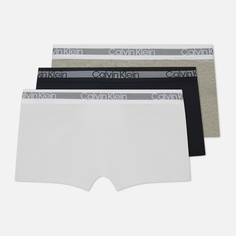 Комплект мужских трусов Calvin Klein Underwear 3-Pack Trunk Cooling, цвет комбинированный, размер XL
