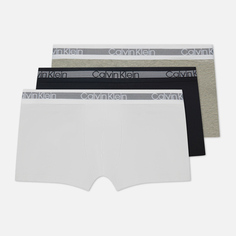 Комплект мужских трусов Calvin Klein Underwear 3-Pack Trunk Cooling, цвет комбинированный