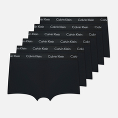 Комплект мужских трусов Calvin Klein Underwear 5-Pack Low Rise Trunk Cotton Stretch, цвет чёрный, размер XL
