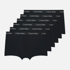 Комплект мужских трусов Calvin Klein Underwear 5-Pack Low Rise Trunk Cotton Stretch, цвет чёрный