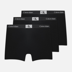 Комплект мужских трусов Calvin Klein Underwear 3-Pack Boxer Brief CK96, цвет чёрный, размер S