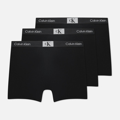 Комплект мужских трусов Calvin Klein Underwear 3-Pack Boxer Brief CK96, цвет чёрный
