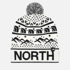 Шапка The North Face Ski Tuke, цвет белый