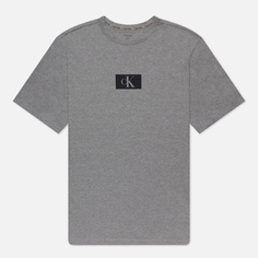 Мужская футболка Calvin Klein Underwear Lounge Crew Neck CK96, цвет серый, размер XL