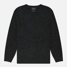 Мужской свитер Pendleton Shetland Crew Neck, цвет чёрный, размер XXL