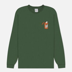Мужской лонгслив RIPNDIP Nermal Pills, цвет зелёный