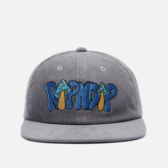 Кепка RIPNDIP Toadstool Corduroy Velcro 6 Panel, цвет серый