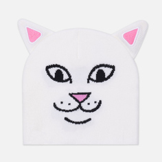 Шапка RIPNDIP Nerm Face, цвет белый