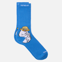 Носки RIPNDIP Nermal S Thompson, цвет синий, размер 40-46 EU