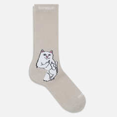 Носки RIPNDIP Lord Nermal, цвет бежевый, размер 40-46 EU