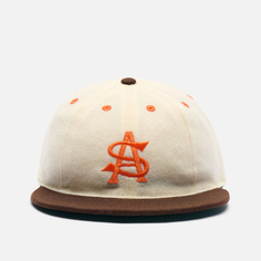 Кепка Ebbets Field Flannels San Antonio Missions 1948 Vintage 8-Panel, цвет белый