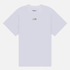 Мужская футболка Maison Margiela MM6 Chevron Numerical Logo, цвет белый