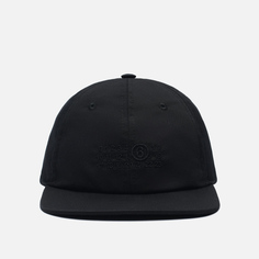 Кепка Maison Margiela MM6 Embroidered Logo Baseball, цвет чёрный