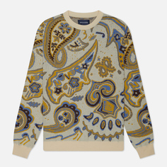 Мужской свитер thisisneverthat Paisley Jacquard, цвет бежевый, размер L