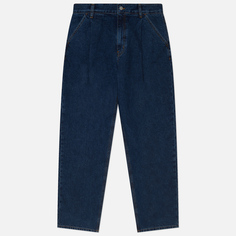 Мужские джинсы Uniform Bridge Wide One Tuck Denim, цвет синий