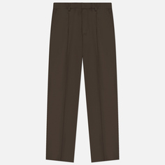 Мужские брюки Uniform Bridge Wide Slacks, цвет зелёный