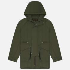 Мужская куртка парка Uniform Bridge Quilting Hooded, цвет оливковый
