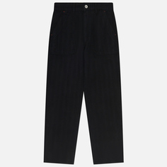 Мужские брюки Uniform Bridge HBT Deck, цвет чёрный, размер XL