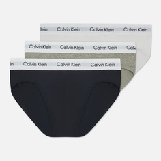 Комплект мужских трусов Calvin Klein Underwear 3-Pack Hip Brief, цвет комбинированный, размер XL