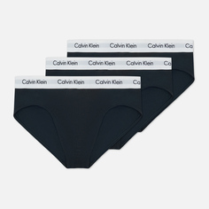 Комплект мужских трусов Calvin Klein Underwear 3-Pack Hip Brief, цвет чёрный, размер XL