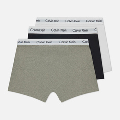 Комплект мужских трусов Calvin Klein Underwear 3-Pack Trunk Brief, цвет комбинированный, размер XL