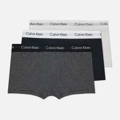 Комплект мужских трусов Calvin Klein Underwear 3-Pack Low Rise Trunk, цвет комбинированный