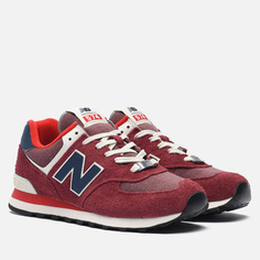 Кроссовки New Balance U574RX2, цвет красный, размер 46.5 EU