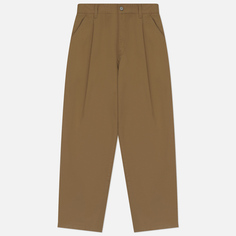Мужские брюки Uniform Bridge One Tuck Chino, цвет бежевый, размер M