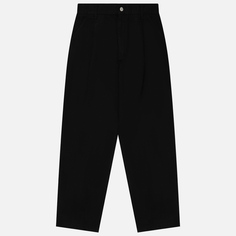 Мужские брюки Uniform Bridge One Tuck Chino, цвет чёрный, размер L